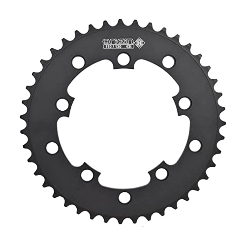 Origin8 BMX/Singlespeed/Fixie Chainring, 43t, 110/130 BCD, 3/32, Black