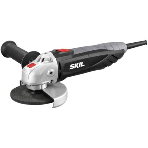 Skil 9006AA - Amoladora angular para discos de 115 mm (600 W, llave por accesorios, empuñadura, protector de seguridad)