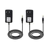 15W Power Adapter Replacement for Echo Dot (3rd Generation/4th Gen/5th Gen), Dot Kids Edition, Echo Pop Charger Cord, Wall Plug 2-Pack