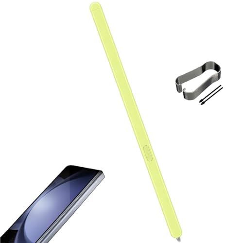 Z Fold5 Slim S Pen pour Samsung Galaxy évitez les traces de doigts grâce au stylet jaune précis