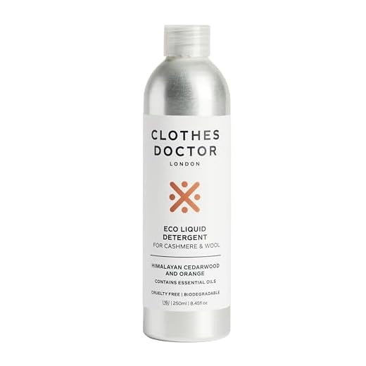 Cashmere och ull Eco Wash av Kläder Doktor Tvättmedel Tvättmedel Vätskig tvättmaskin och handtvätt säker näring och skydda dina stickade kläder och känsliga tyger 250ml 16 tvättar