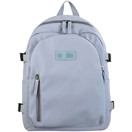 Sac à dos tendance bleu grand format pour ordinateur portable et étudiantes