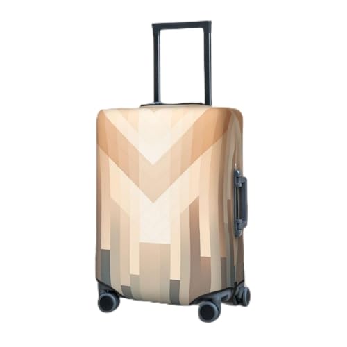 Travel Luggage Cover for Suitcase Elastic Suitcase Protector Abstract Geometric Suitcase Covers Washable Suitcase Protective Cover Dust-proof Luggage Covers Fit 18-32 Inch Luggage