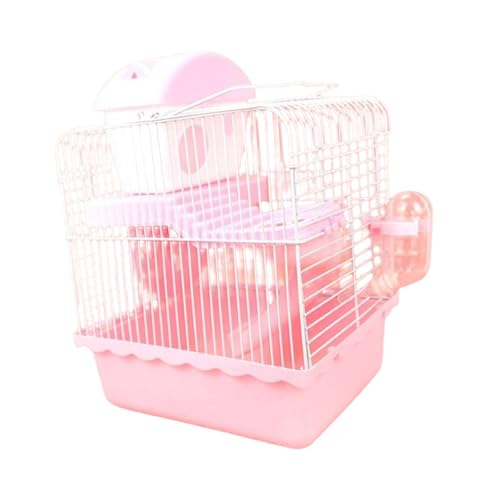 Jaula de transporte para hámster con excelente ventilación y asa cómoda 8