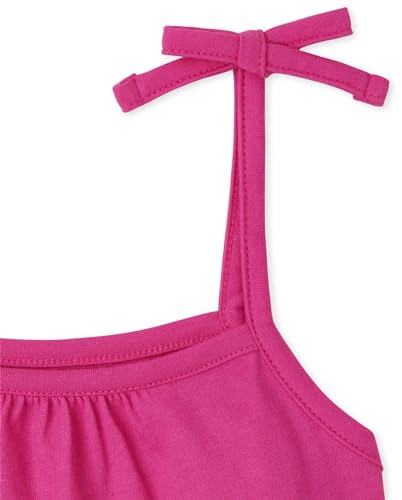 The Children's Place Girls' Sleeveless Tie Shoulder Tank Top4