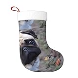 WHJSHOP Calcetines decorativos de Navidad, suaves y ligeros, no se decoloran, adecuados para fiestas de Halloween, fiestas y chimeneas