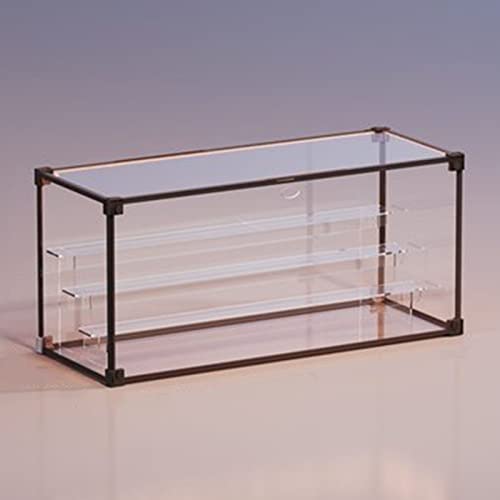 YCKJKJZG Acryl-Vitrine Aluminum Frame Material,Acryl Klar Vitrine Box Transparent Acrylic,Storage Case,Clear UV Protected Acrylic Boxes for Memorabilia Ball Display Holder Cover