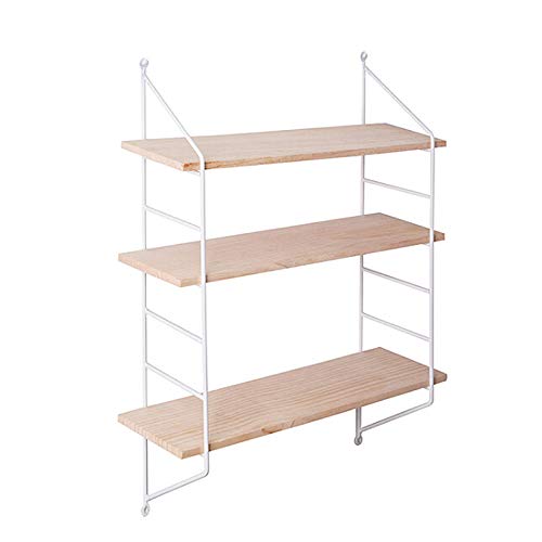 Moonvvin - Soporte de pared para colgar en la pared, 3 niveles, para colgar en la pared