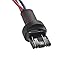 MHLRUUL T20 7443 LED Error Canceller Plastic LED Decoders with Build In Resistor Easy Installs for Car LED Fog & Lights