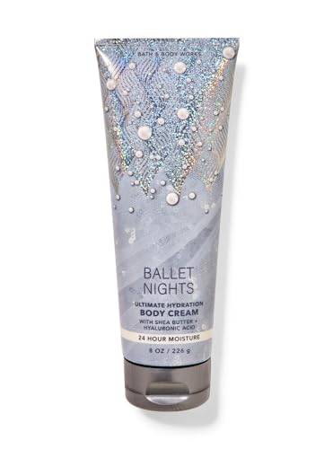 Bath & Body Works Ultimate Hydration Body Cream Gift Set For Women, 8 Fl Oz (Ballet Nights)