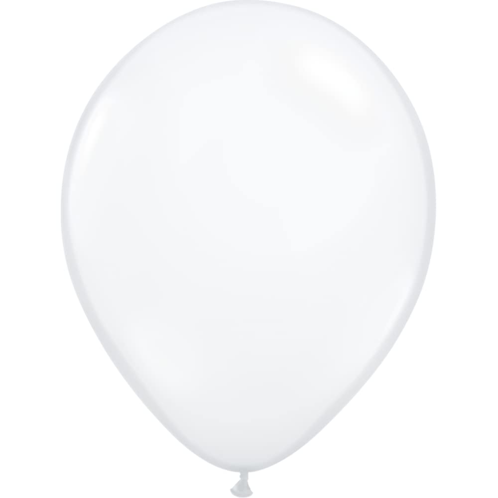 11" Diamond Clear Latex Balloons (100ct) by Pioneer Balloon Company