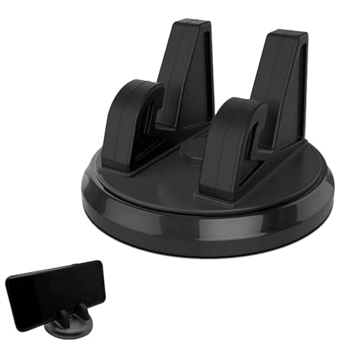 Image of Car Dashboard Anti-Slip with Mobile Phone Holder and Number Display Strip, Multi-Compartment Dashboard Organizer Pad (Car Phone Holder)