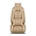 Produktbild ESMOPA Autositzbezüge, universell passend für Audi Q2, Q3, Q4, Q5, Q7, Q8, Q9, S1, e-tron, kompatibel mit Autositzbezügen, Beige Deluxe