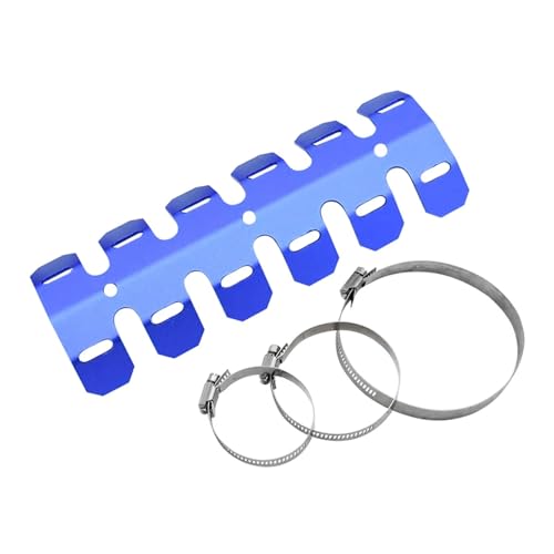 Cubierta aislante térmica de escape moto ideal para rutas largas de 125 a 1290cc