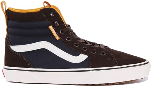 Vans Vans Unisex Filmore High Vansguard Shoes Lace-up Design Suede - Canvas Gray/Marshamallow/Brown 14.5