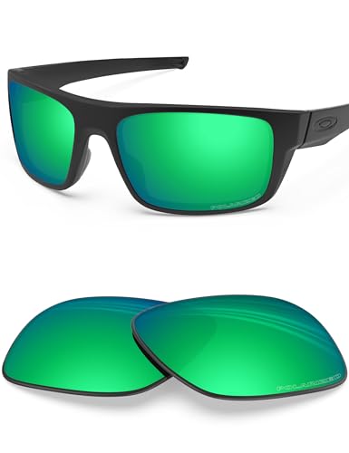Image of BLAZERBUCK Anti-salt Polarized Replacement Lenses for Oakley Drop Point OO9367 Sunglass