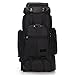 Randonnée Sac à Dos 75L Grand Sac à Dos Sac à Dos Sac à Dos 30 * 14 Pouces pour Camping randonnée et Trekking,Noir