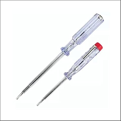 Steexu Voltage Tester Screwdriver Pen - Electrical Screwdrivers Set 2Pack - Screwdriver Set Electric - Mains Tester - Test Range 100V-250V Cover