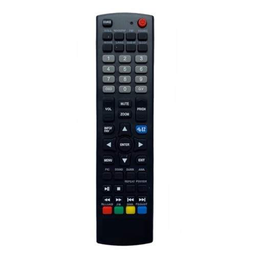 Image of Upix Compatible Reconnect LCD /LED TV Remote No. 829 | with EZ Function | Exact Same Remote Will Only Work