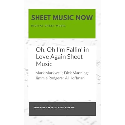 Oh, Oh I'm Fallin' in Love Again Sheet Music
