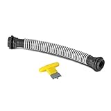 PREMIER TECH AQUA GmbH Verbindungs-Set für Regentonnen Schlauch anthrazit 25mm 3/4 mit Handbohrer