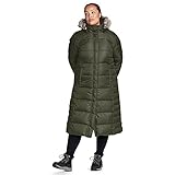 Eddie Bauer Women's Lodge Down Duffle Coat, Sprig, 2X, Plus
