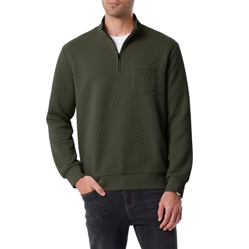 Pull matelassé col roulé homme idéal pour le bureau et le week-end
