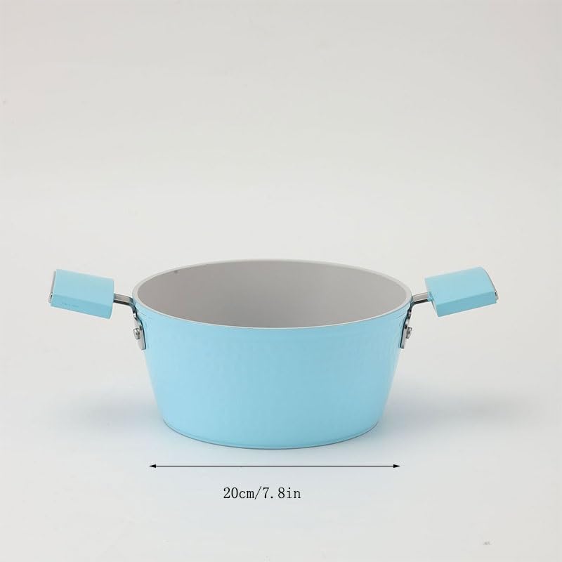 Easy to clean Aluminum Alloy 4 Piece Cookware Set with Glass Lid Non Stick Household Wok Kitchen