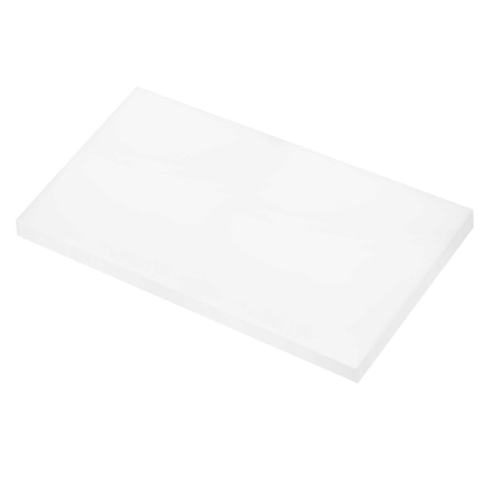 Rebower 305x610x25mm UHMW Polyethylene Sheets Ultra High Molecular Weight White Plastic Sheet [for Home, Industrial]
