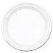 Dart 10PWF Famous Service 10-1/4" Diameter Rigid White Plastic Plate