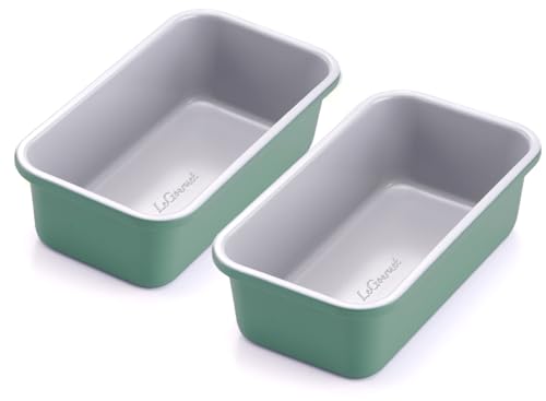 LeGourmet Nonstick Bread Loaf Pan 9 X 5 Inch, Ceramic Coating, Non-Toxic, Rust Resistant Aluminized...