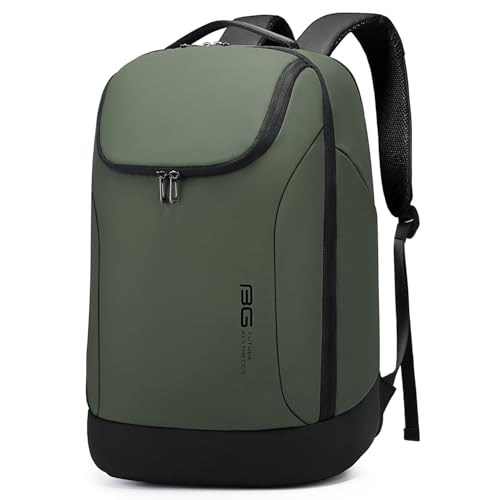 Image of BANGE Business Commute Backpack Waterproof fit 15.6 Inch adopt in Commute,Travel Durable Backpack (Green)