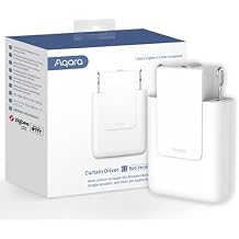 [الإصدار المحدث] محرك الستارة الذكي Aqara إصدار قضيب E1، عبوة واحدة، يتطلب محور AQARA Zigbee 3.0، لا يدعم المحاور من العلامات التجارية الأخرى، يدعم HomeKit وAlexa وIFTTT