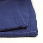 Cozy-Soft Microfleece Travel Blanket, 50x60 Inch, Lightweight, Compact, Perfect for Airplane and Car, Navy - Image 3