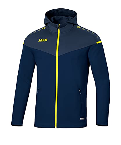 Veste à capuche JAKO Champ 2.0 homme zippée - Sweat de sport respirant noir