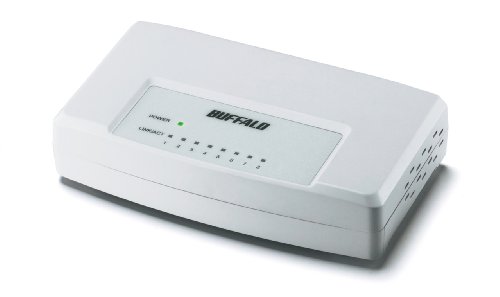 Amazon | BUFFALO 10/100M対応 スイッチングHub ホワイト LSW3-TX-8EP