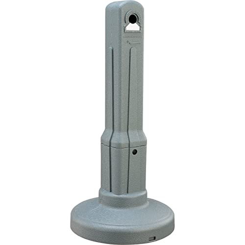Gray Outdoor Ashtray, 1-1/2 Gallon #TOP1