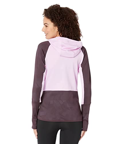Image of adidas womens Terrex Tech Fleece Light Hooded Hiking Jacket