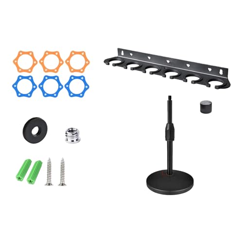 Support mural pour micro et plateau universel pour ranger votre studio de podcast