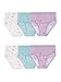Fruit of the Loom Toddler Girls' 6 Pack Training Pant, Assorted, 2T