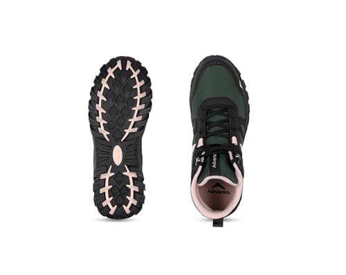 Image of Men Mid Ankle Hiking Shoe | Anti-Skid Rubber Sole | Lowland Hiking and Mid Mountain Trails | EH900