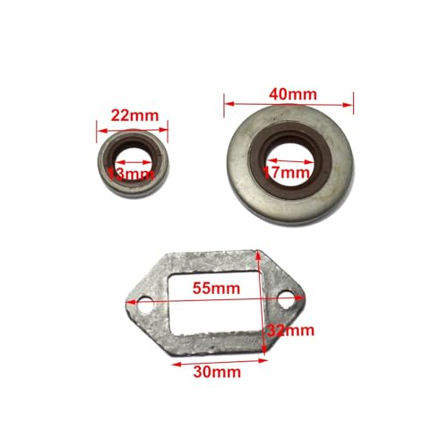 Kit de pistón de 52mm que soluciona la pérdida de potencia en motosierra MS380 3