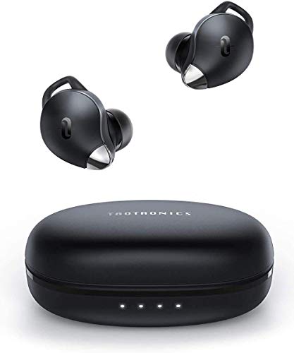 Bluetooth Kopfhörer,TaoTronics In Ear SoundLiberty 79 Bluetooth 5.0 Ohrhörer AI Noise Cancelling Mikro für makellose Anrufe Spielzeit IPX7 Wasserdicht Typ-C Schnellladen Ladekoffer (Generalüberholt)
