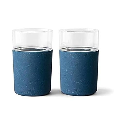 Rabbit Freezable Beer Glasses Set - Navy