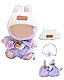 Für La-bubu Puppenkleidung, 17cm La-bubu Plüschkleidung, La-bubu Kleidung für Puppen, La-bubu Puppenkleidung, La-bubu Puppenkleidung, La-bubu Plüschtierkleidung, keine Puppen