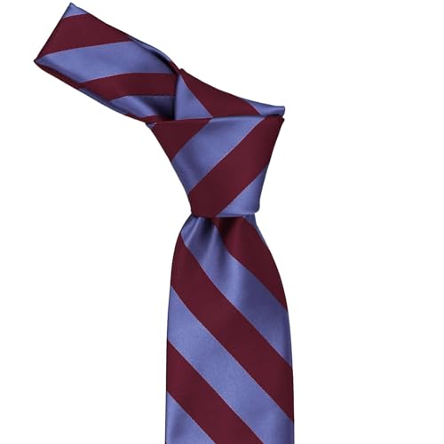 Image of tiemart Men's Striped Tie Standard Length