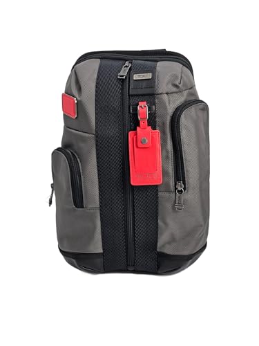 TUMI Higgins Schultertasche mit verstellbarem Riemen, GRAU, Medium