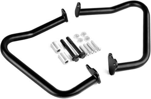 バイク用クラッシュバー オートバイ用用のエンジンガード保護ハイウェイクラッシュバー 用のトライアンフ 用のスクランブラー 1200XC XE 2019 2020用(Down Bumper)