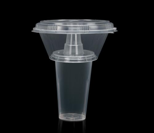 Brfveob 100Zbg hNJbvz_[{E ӂtR[q[Jbv ܂肽ݎ ݕ ۗL ӂtt[h{E HiANZT[ pp Transparent ėp\360ML/500ML/700ML (500ML)