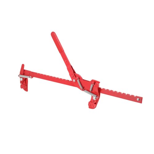 Cozyel Estirador/empalmador de valla multiusos, tensor de valla de alambre/empalmador de cadena lisa y dentada, herramienta de reparación de valla energizante